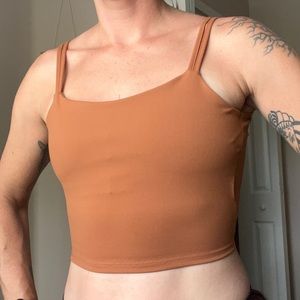 Halara Twist Back Cropped Yoga Tank Top